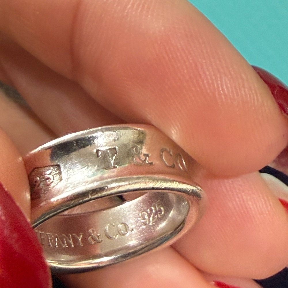 Tiffany & Co. Sterling Silver Twist Ring - Silver